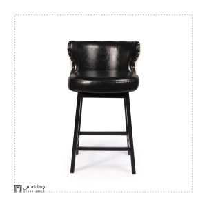 Queen Leather Wood Bar Stools